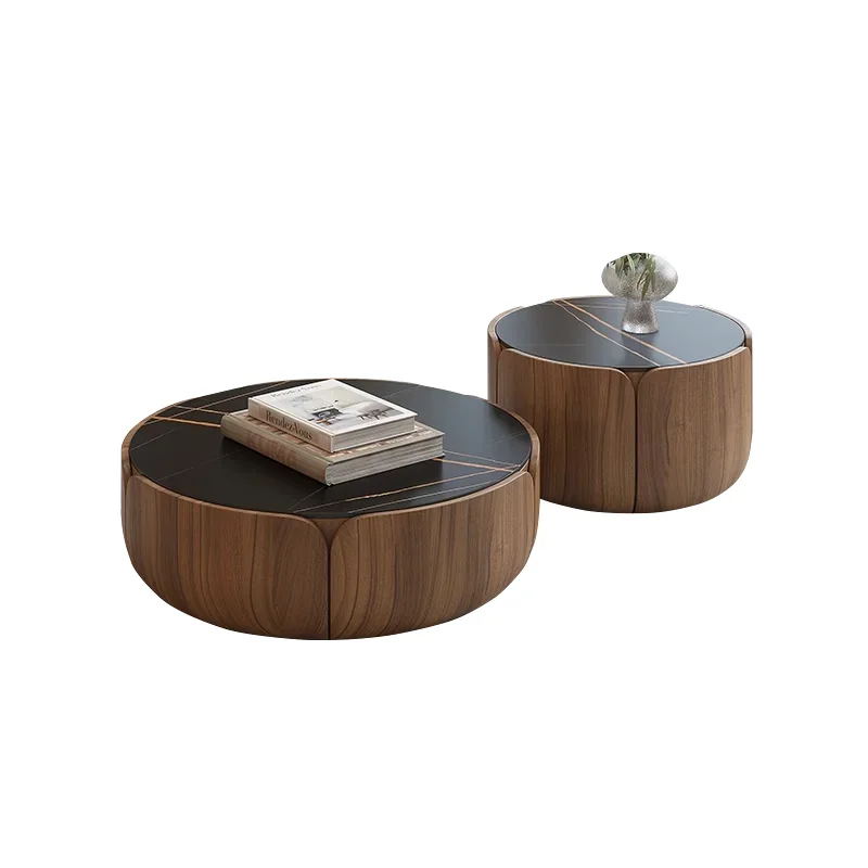 

Простые журнальные столики для бистро, маленькая круглая гостиная, водонепроницаемый гостиничный чайный столик, игровой стол, вспомогательная мебель для салона, домашняя мебель