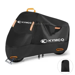 Waterproof Outdoor Motorcycle Cover - Rain, Dust, and UV Protector - XXL   200cm (Black)