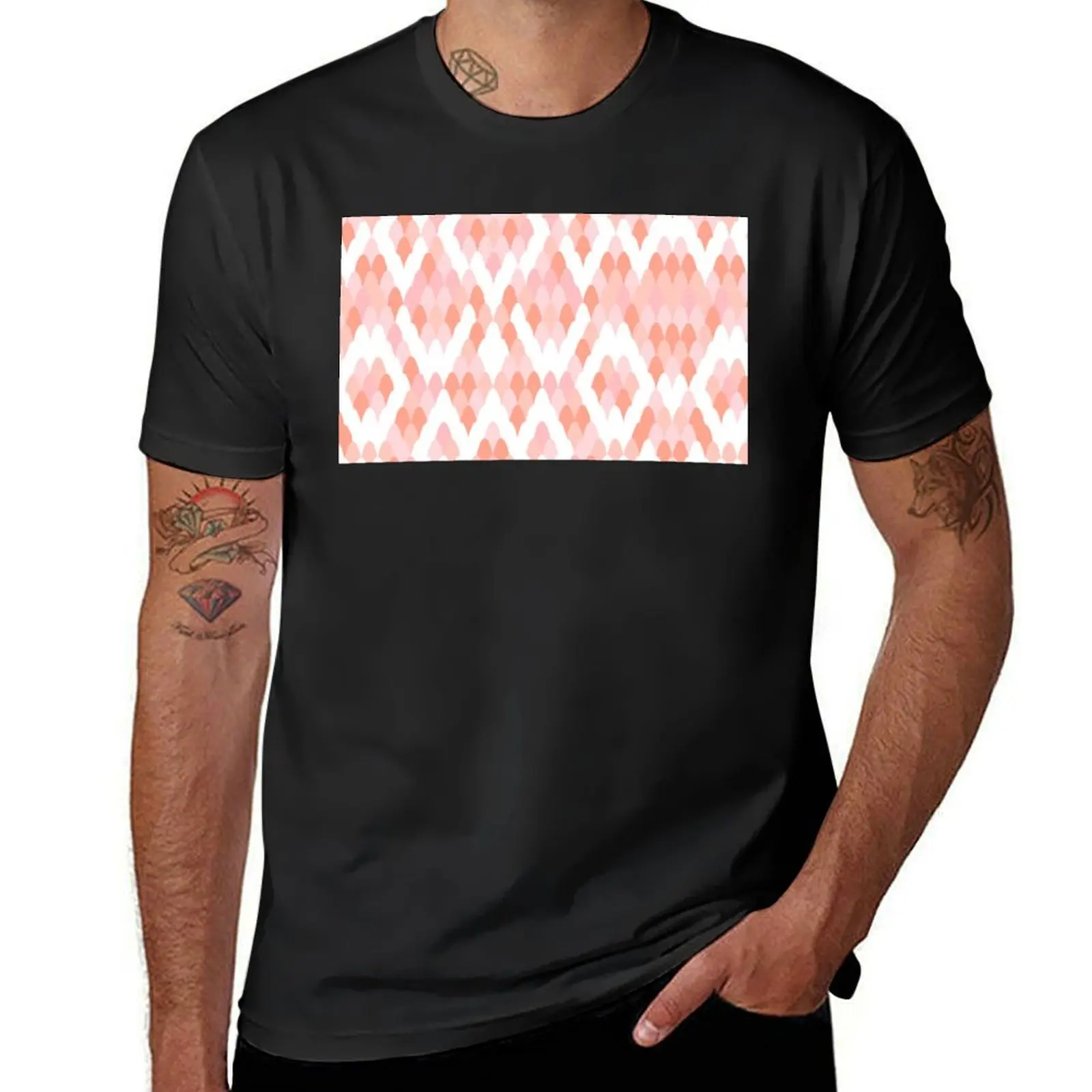

Beautiful Snake Skin T-Shirt kawaii clothes Aesthetic clothing oversized aesthetic clothes Men's cotton t-shirt
