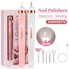 5 in 1 Electric Nail Polish Drill Machine With Light Portable Mini Electric Manicure Art Pen Tools For Gel Remover 2