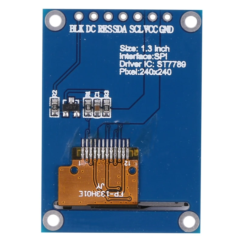 2X1.3 ġ Ips Hd Tft St7789 ̺ Ic, 240X240 Spi  3.3V  Spi ̽ Ǯ ÷ Tft Lcd ÷