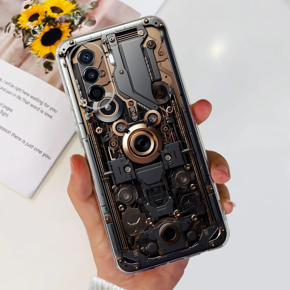 Fashion Pattern Soft Silicone TPU Phone Case