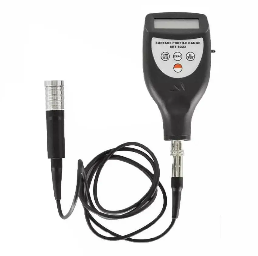 Surface Profile Gauge Digital Roughness Tester Meter Gage Digital LCD Surface Roughness Tester Profilometer With 0~800 µm