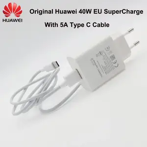 Vhbw Chargeur secteur USB C compatible avec Huawei P40 Lite, P40 Pro -  Adaptateur prise murale - USB (max. 9 / 12 / 5 V), blanc