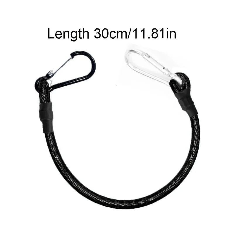 Versatile Elastic Luggage Packing Strap with Hooks
