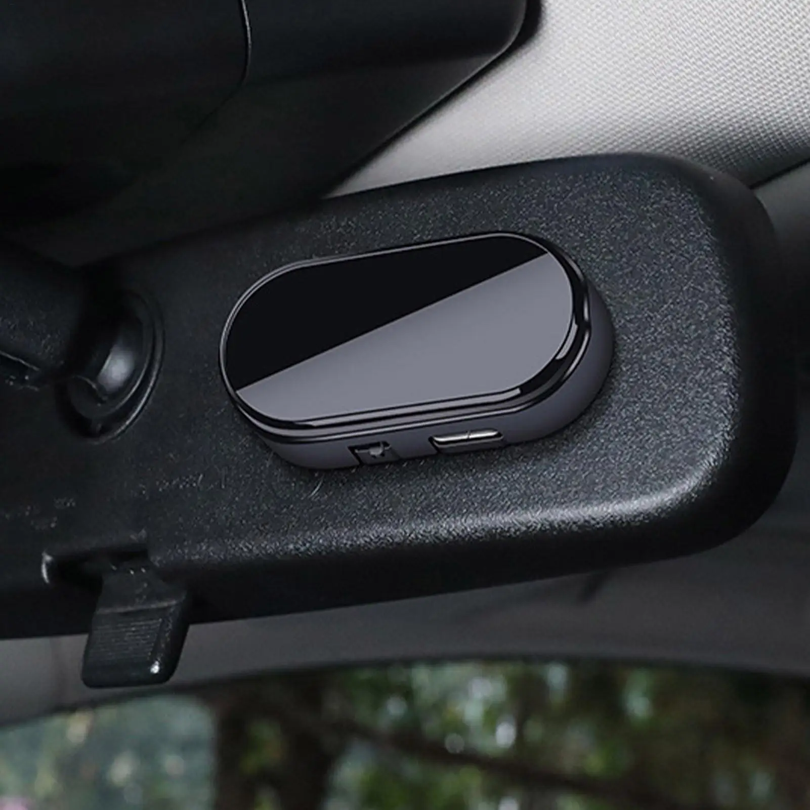 Solar-Powered LED Car Interior Anti-Theft Warning Light