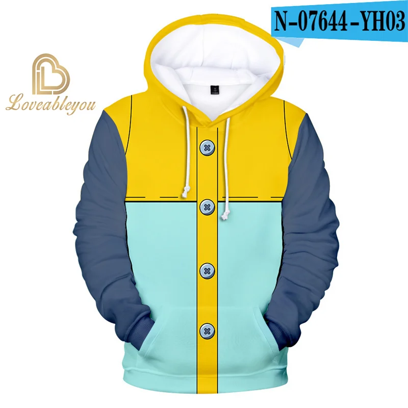 Disfraz de Cosplay de los siete pecados capitales, sudaderas con