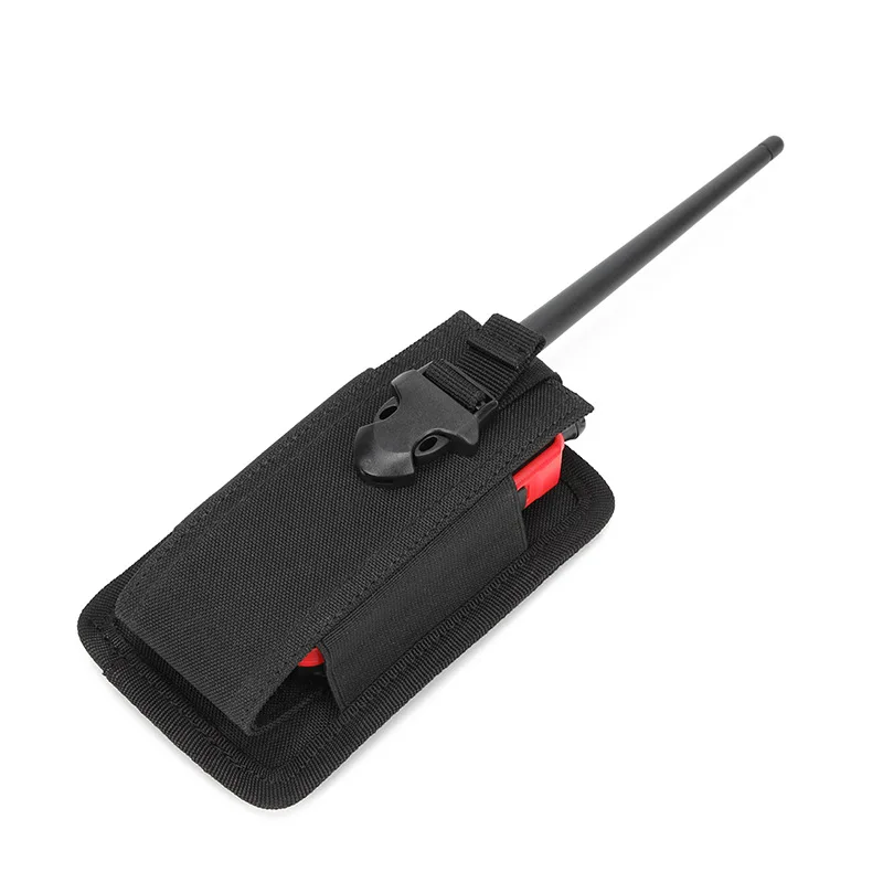 1000D Nylon Tactical Molle Walkie Talkie Pouch Interphone Storage Case Radio Pouch Holder