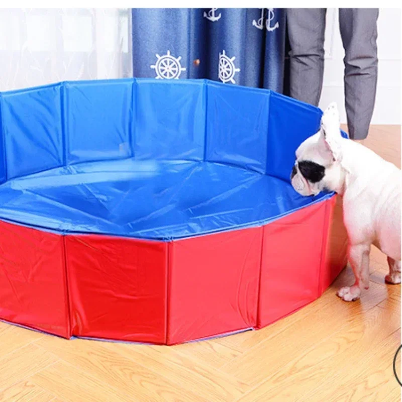 Cat Sand Pool Cleaning Supplies Pet Bath Basin Dog Mobile Folding Pool Swimming inflatable swimming pool