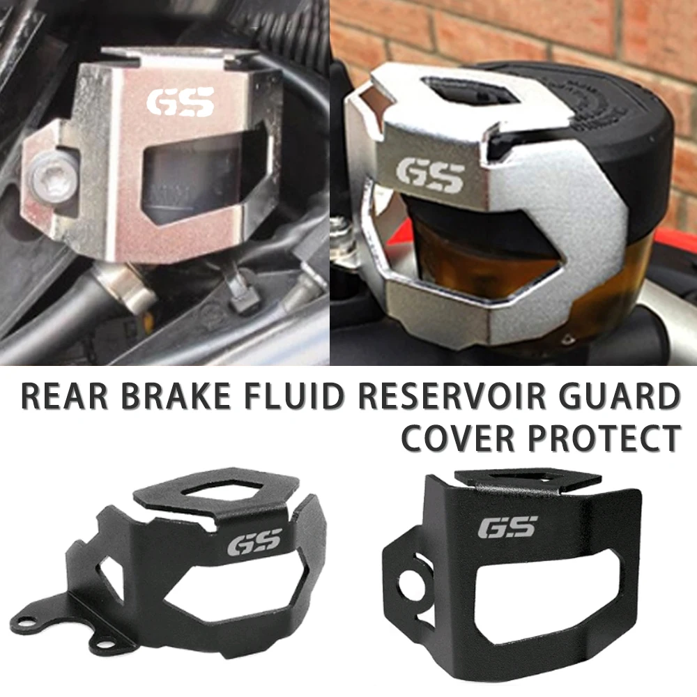 

For BMW F800GS F700GS F800 F700 F 800 700 GS Motorcycle Front Rear Brake Pump Fluid Tank Reservoir Guard Protector Cover 13-18