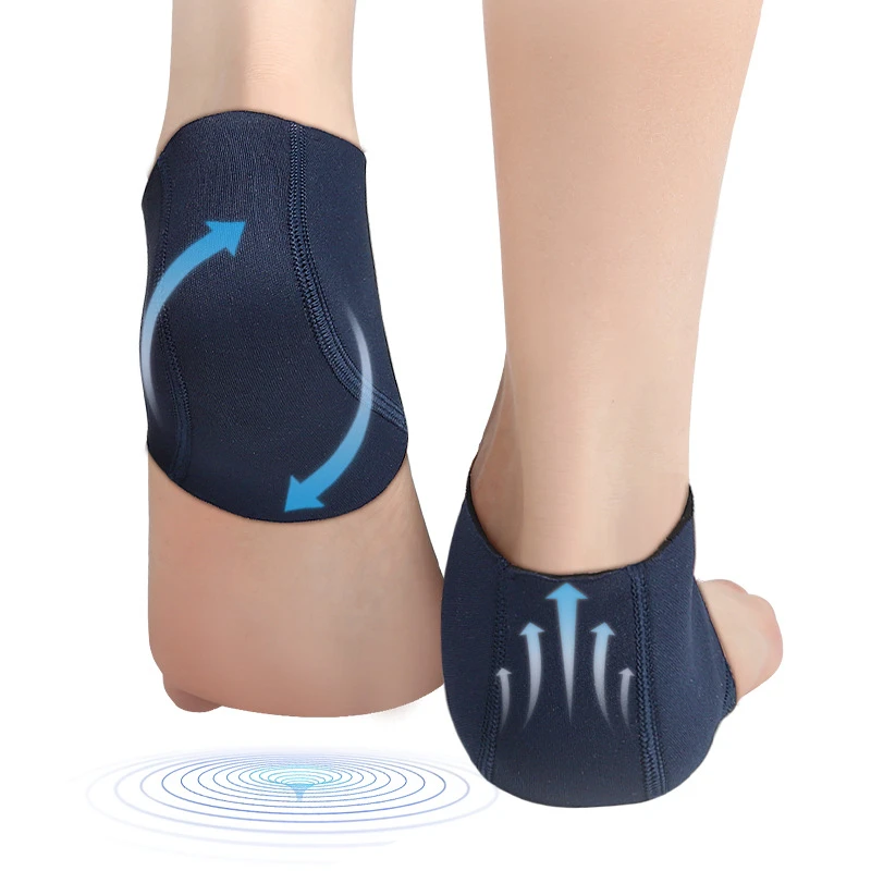 1Pair Anti Wear Plantar Fasciitis Wrap Foot Heel Pain Relief Sleeve