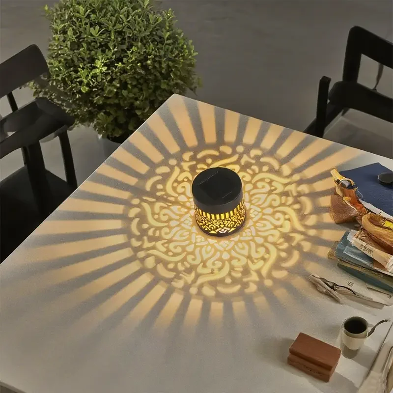 2pcs Solar Wall Lights Outdoor IP65 Metal Lanterns 2