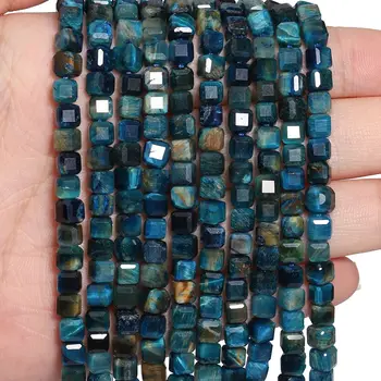 Lake Blue Tiger Eye Beads 1