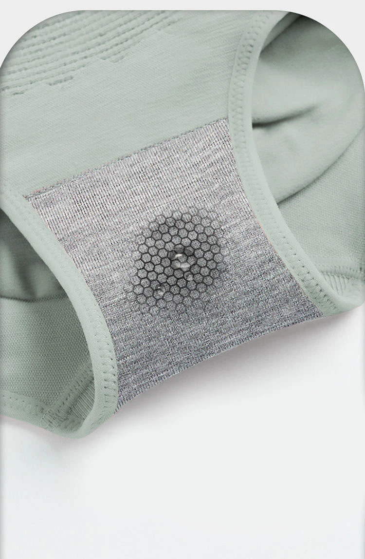 High Waisted Compression Lady Panties for Women Strong Hip Lifting Underwear Graphene Antibacterial Cotton Crotch Female Briefs