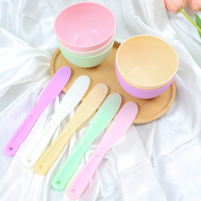Facial Skin Care Mixing & Applicator Set with Silicone Tools