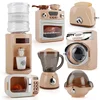 Children's Pretend Play Toys Simulation Electric Kitchen Set Microwave Oven Toys Educational Gifts Montessori Learning Game 6