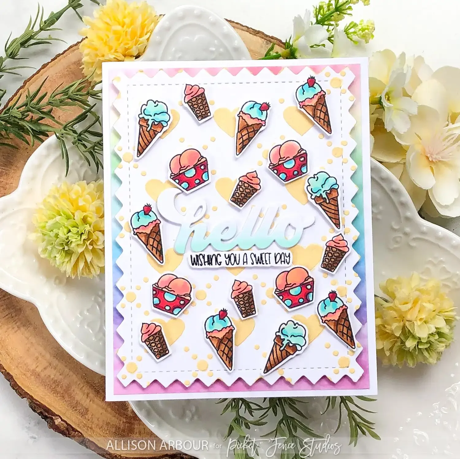 화환 만들기: 아이스크림 너 비명 소리 나는 투명 실리콘 스탬프, DIY 스크랩북 공예 용품, 스탬프 사진 앨범 카드 만들기