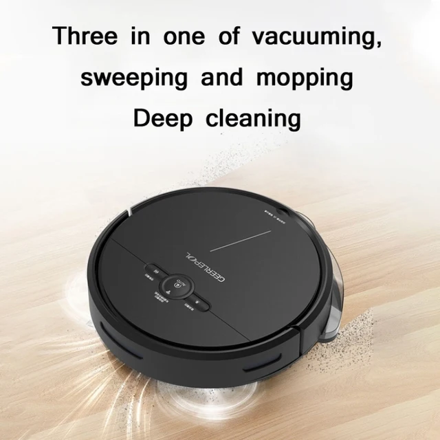 Dropshiping Smart Home Automatic Refilling Sweeper Robot High Configuration Strong Suction Smart Control 4