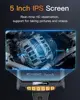 360° Steering Industrial Endoscope Camera 8mm 5"IPS Screen Single&Dual Lens Inspection Borescope 1080P For Car Engine Pip 2