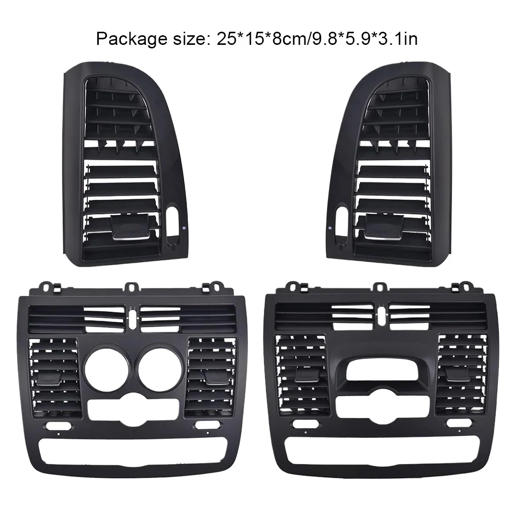 Front Dash Central Left Right Air Conditioner Ac Vent Grill Cover For Mercedes Benz Vito Viano W636 W639 6368300300 6368300200