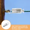 3 Pcs Rope Tensioner Metal Clothes Lines Tightner Clothesline Tightener Tighteners Aluminum Wire 4