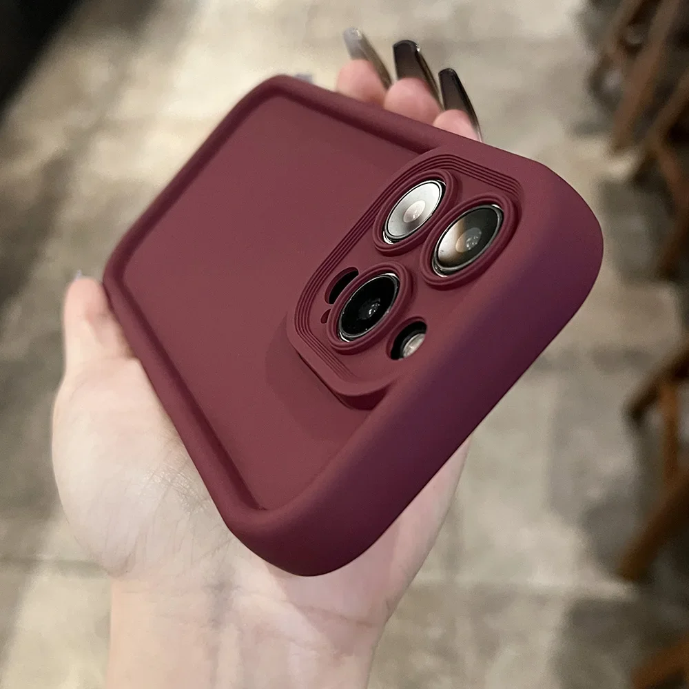 Silicone Case with Camera Lens and Screen Protector Cover