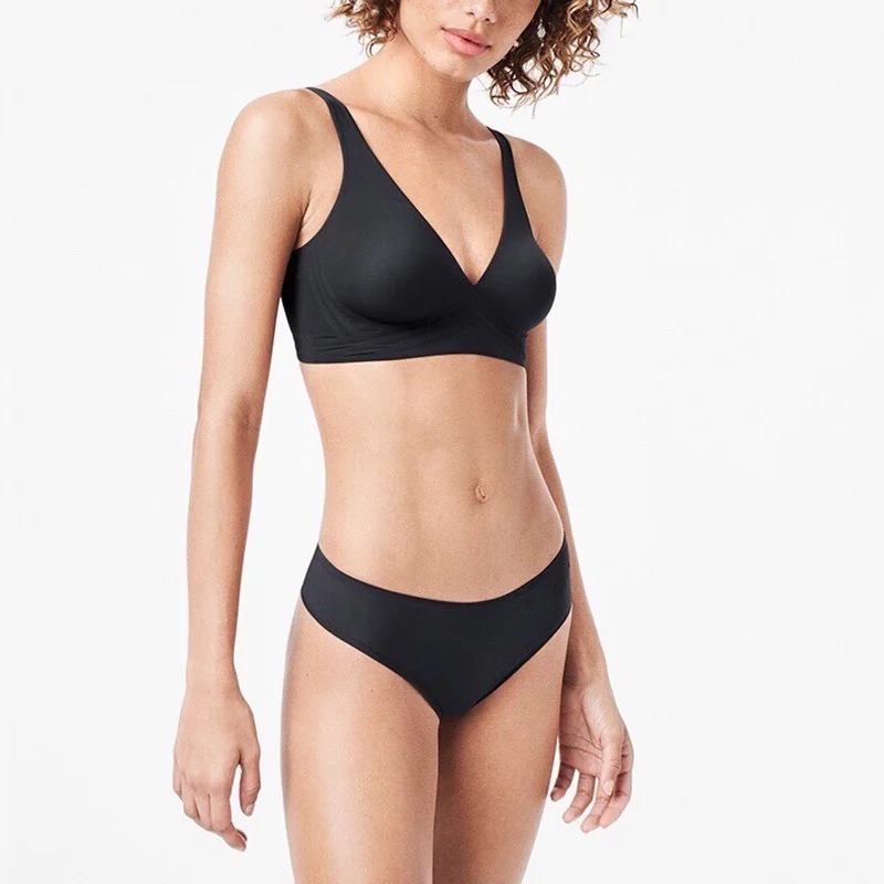 

Sexy 3D Women Bra Set With Pad Wire Push Up Free Brassieres Soft Seamlesss Underwear Female Intimates Comfortable Lingerie