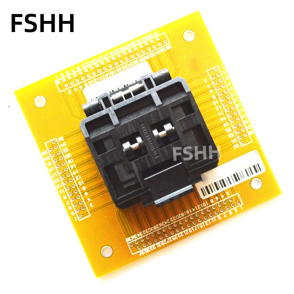 IC51-1284-1433-10 ׽Ʈ  LQFP128 PQFP128 TQFP128 QFP128 IC  ġ = 0.5mm