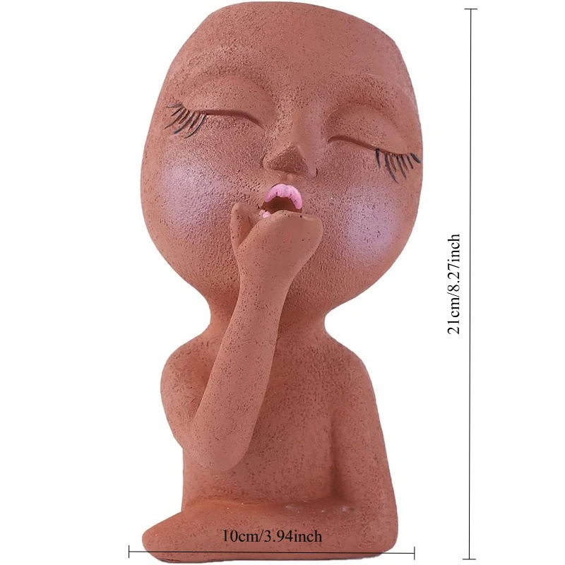 The "Artisan Spirit" Creative Doll Planter - clHouse & Home