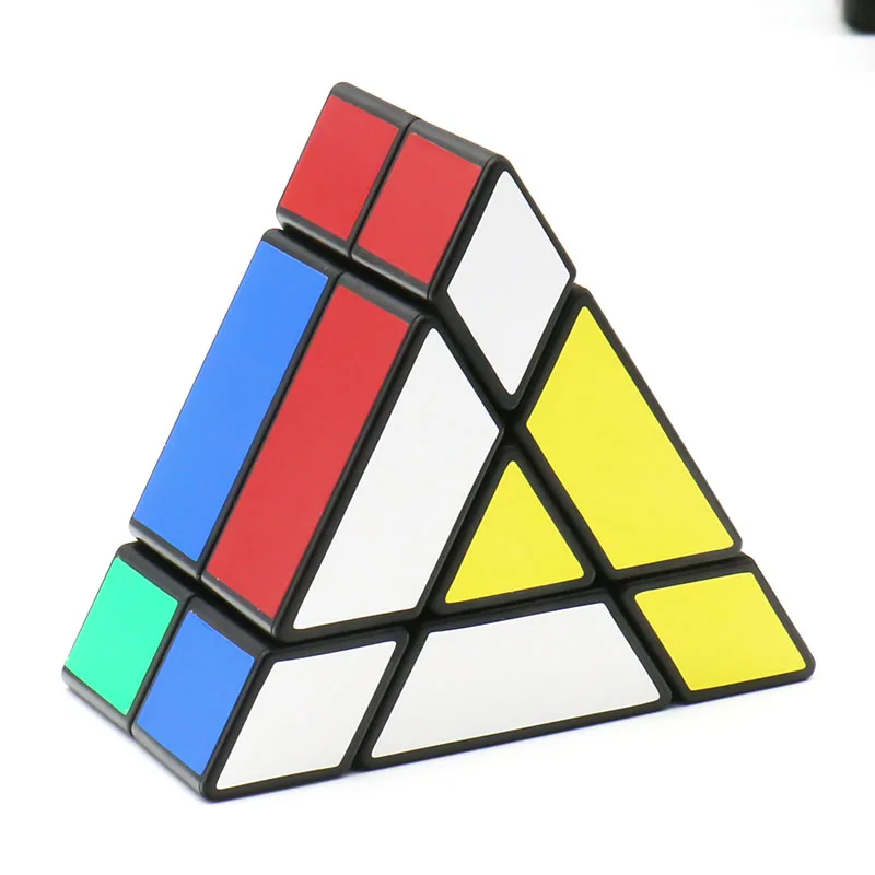 ZEPUZZLES J2 삼각형 프리즘 트위스티 퍼즐 매직 큐브 블랙 블루 성인 청소년 지능 장난감 두뇌 티저 초보자