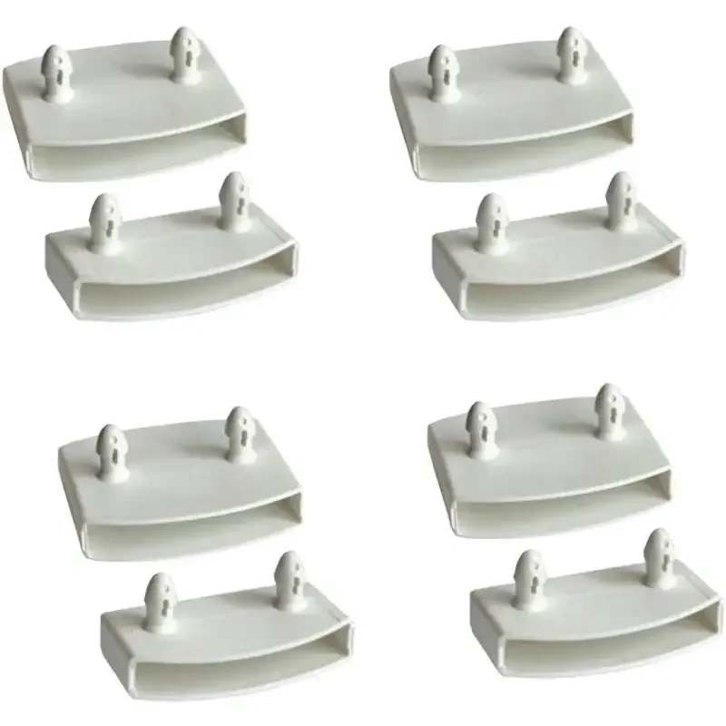 10Pcs 55x9mm Bundles End Caps Holders Plastic Bed Slat Centre Caps Holders Replacement for Bed Accessory Securing Wooden Slats