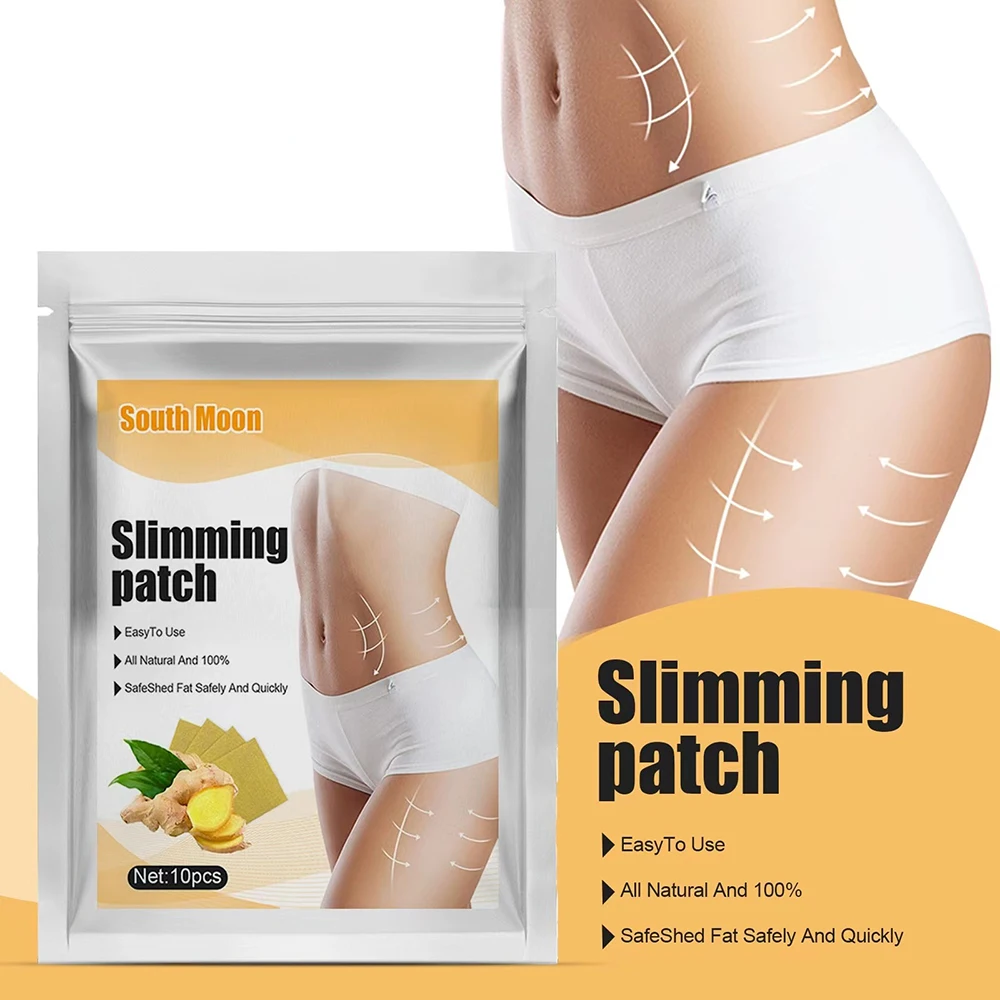

Ginger Weight Loss Burning Fat Slimming Navel Sticker for Health Belly Button Patch Slim Legs Small Waist Acupuncture Point Post