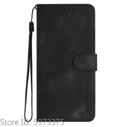Magnetic Stand Flip Wallet Phone Case with Protective Shell for Oppo A6T 4G CPH2847 (Black)