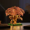 1100Pcs Small Particle Building Blocks Cherry Blossom Tree Series Puzzle Assembly Toys Child Holiday Gifts Compatible with LEGO 4