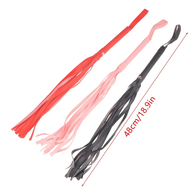 Deluxe PU Leather Performance Riding Crop and Party Flogger