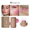Pink Beauty Multi-use Blush Stick For Lips Cheek Long-lasting Hydrating Highlights Brighten Soft Natural Flush Cream Blush Stick 1