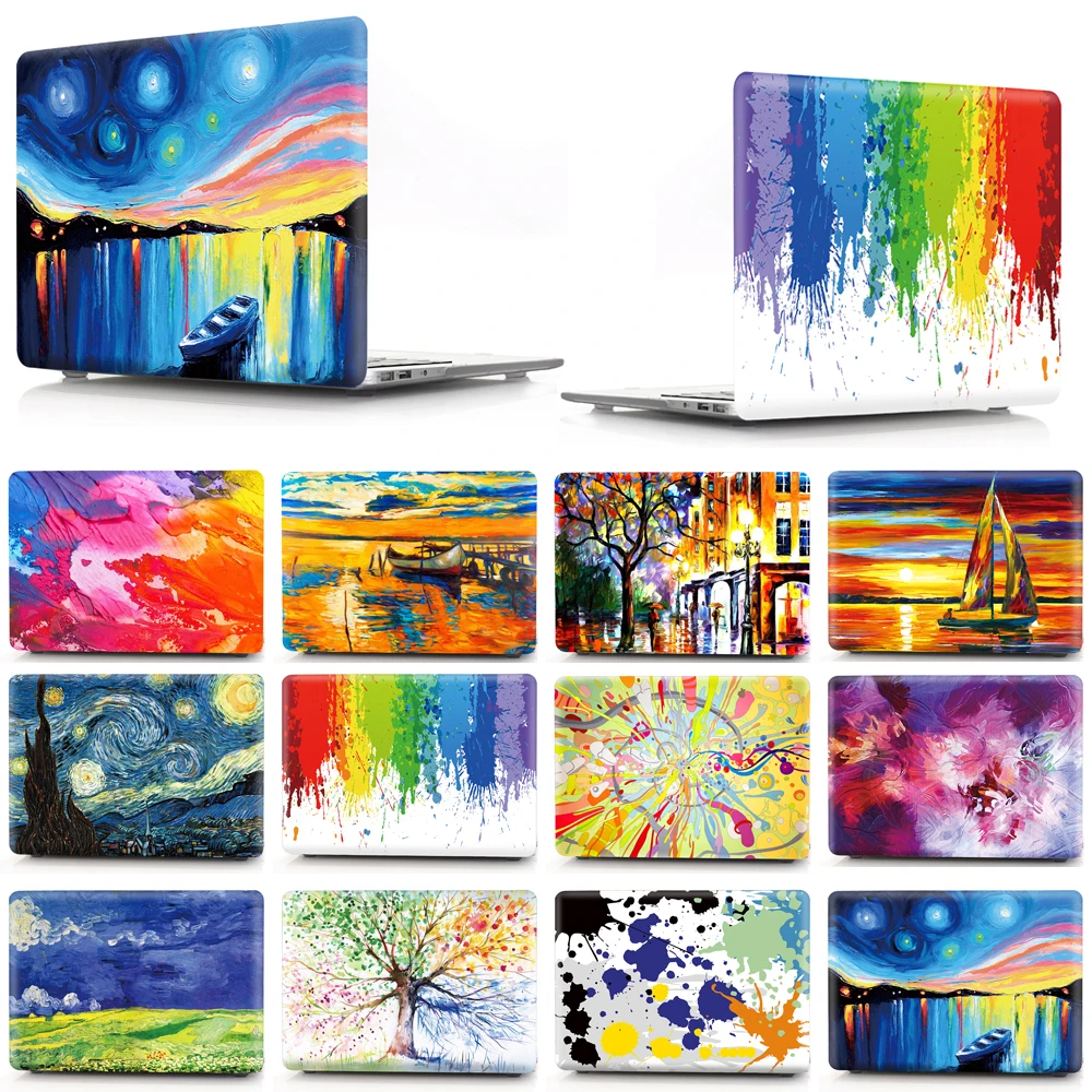 

Case For Macbook Accessories PVC Matte Shell For Macbook Air Pro 11 12 13 14 15 16 For MAC A2485 A2941 A3114 A2442 A2338 A1706