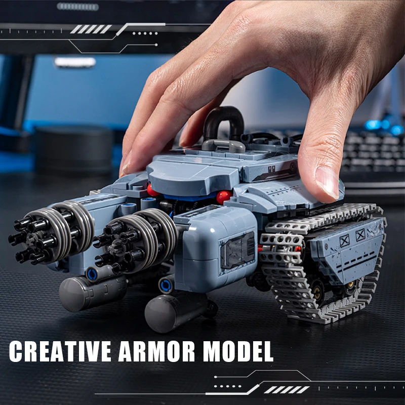 ZTANYOUBULD MOC-122710 SA330 Transport Helcopter Model 933 pèces