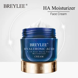 BREYLEE Hyaluronic Acid Moisturizer Face Cream For Expensive Whitening Facial Skin Care A 24-hour Daily Acne Treatment Cream 40g