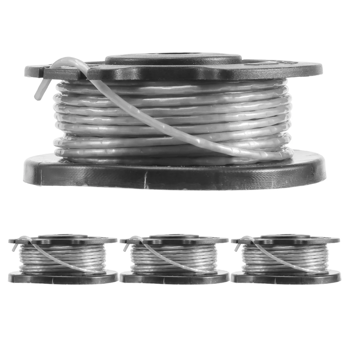 Bosch F016800569 EasyGrassCut 23, 26, 18, 18-230, 18-260, 18-26 교체용 N84R 4팩 스트링 트리머 스풀 라인