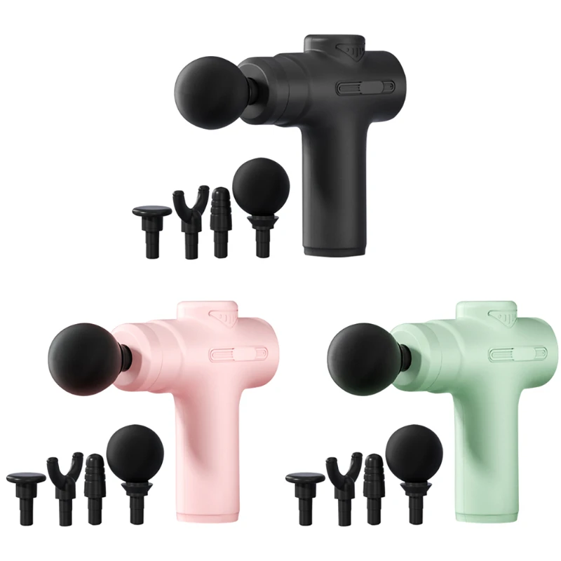 Electric Mini Massager Muscle Stretching Fitness Relaxing  Male and Female Universal Small and Portable Fascia Gun Neck Massager