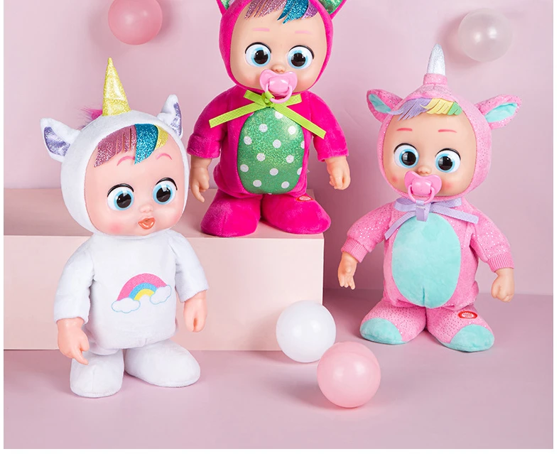 Simulation Baby Crying Doll Music Doll Doll Little Boys and Girls Electric Toy Magic Doll Surprise Gifts for Boys and Girls