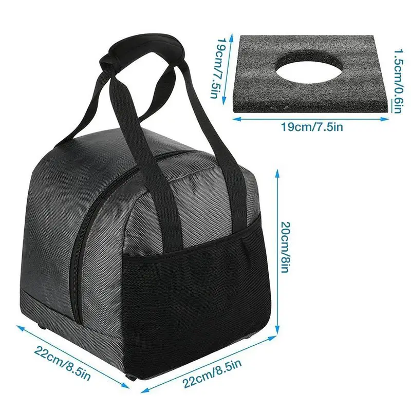 Bowling Ball Bag Bowling Ball Bags With Padded Ball Holder Durable & Waterproof Bowling Single Ball Bag For Single Ball Great