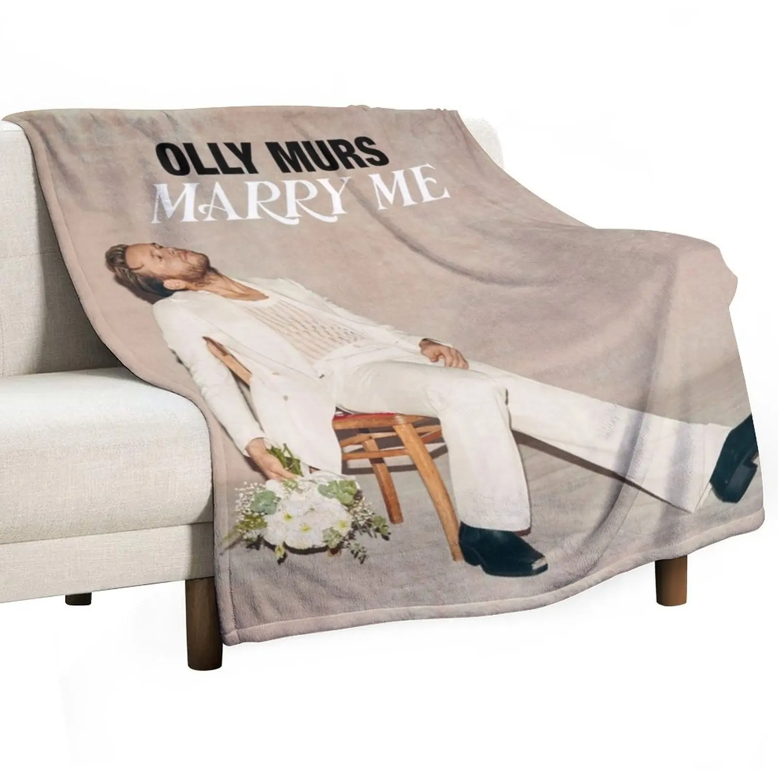

Olly Marry Me UK 2023 Throw Blanket Dorm Room Essentials valentine gift ideas Hair for babies Blankets