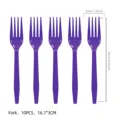 10pcs Forks
