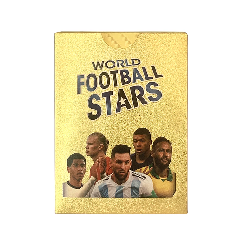 Ballsuperstar-Cartes dorées du joueur de football Star, édition limitée,  série Signature, carte à collectionner, jouet pour enfants, cadeaux à  collectionner - AliExpress