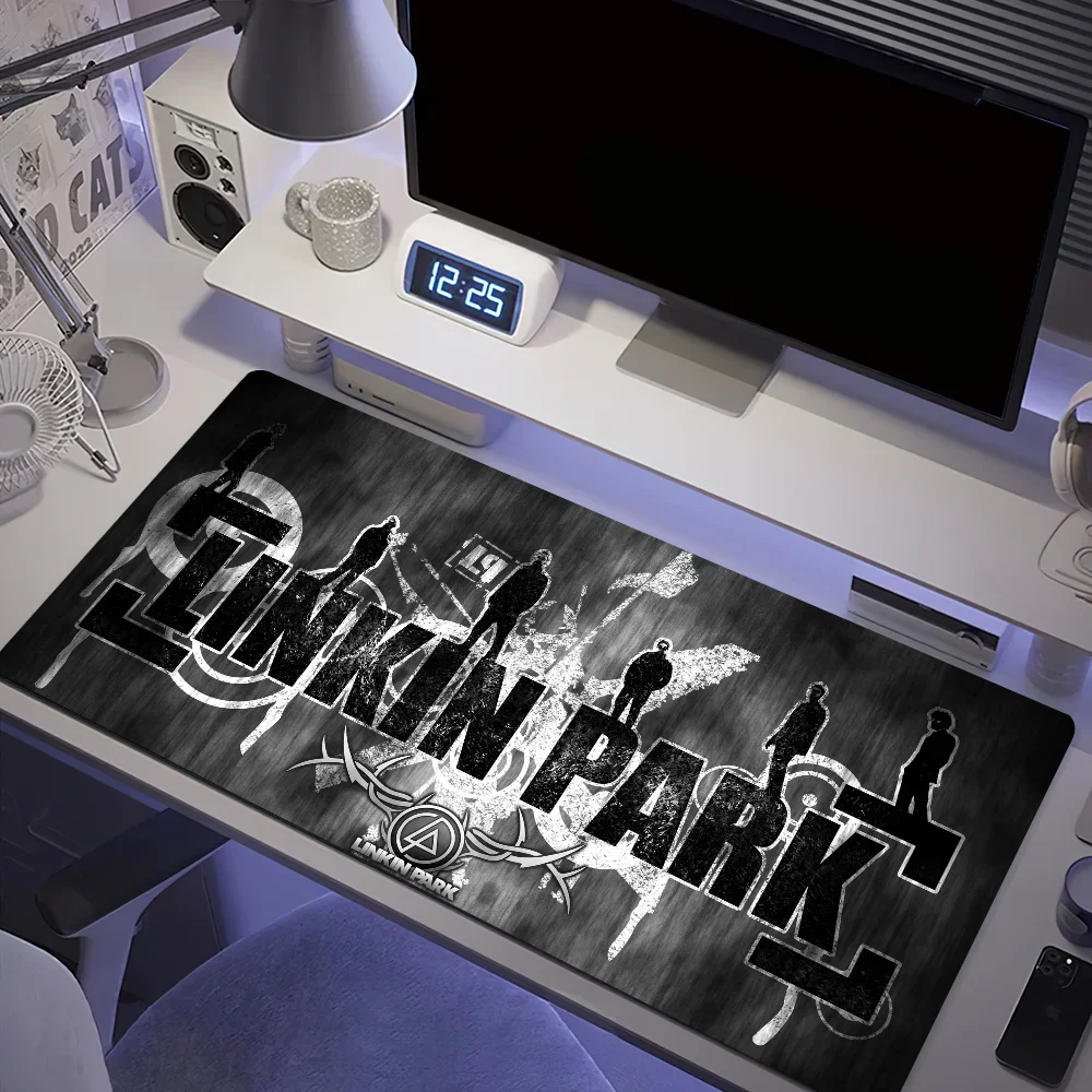 L-Linkin Hot Band Park For Computer Game Big Keyboard Office Large Mouse Mat Pad Anti-slip Rubber PC Mice 4