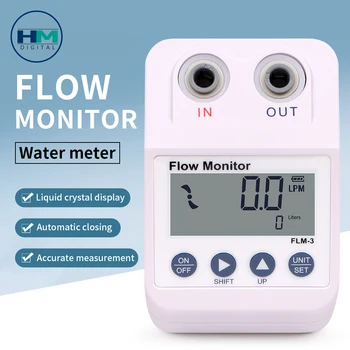 Allarme elettronico Depuratore d'acqua Flusso Monitor Display digitale Filtro Misuratore di portata d'acqua Monitoraggio in tempo reale della salute dell'acqua