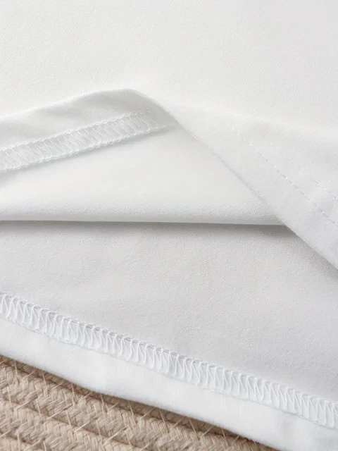 Short Sleeve Crew Neck Graphic Print T-shirt - Casual Summer & Spring Top for Women - Women'S Clothing 4