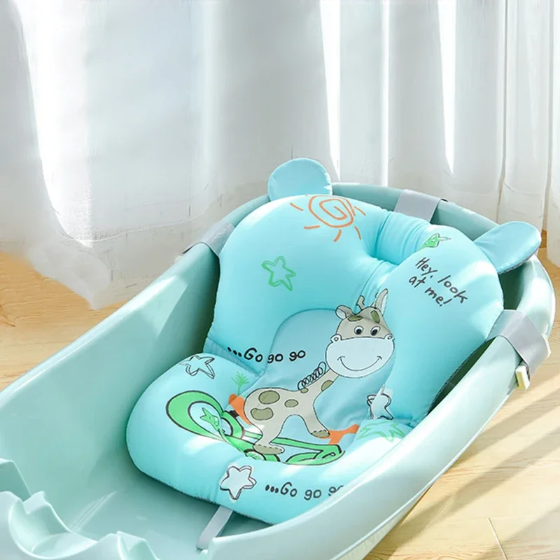Baby Bath Support Pad Foldable Non-Slip Bathtub Seat
